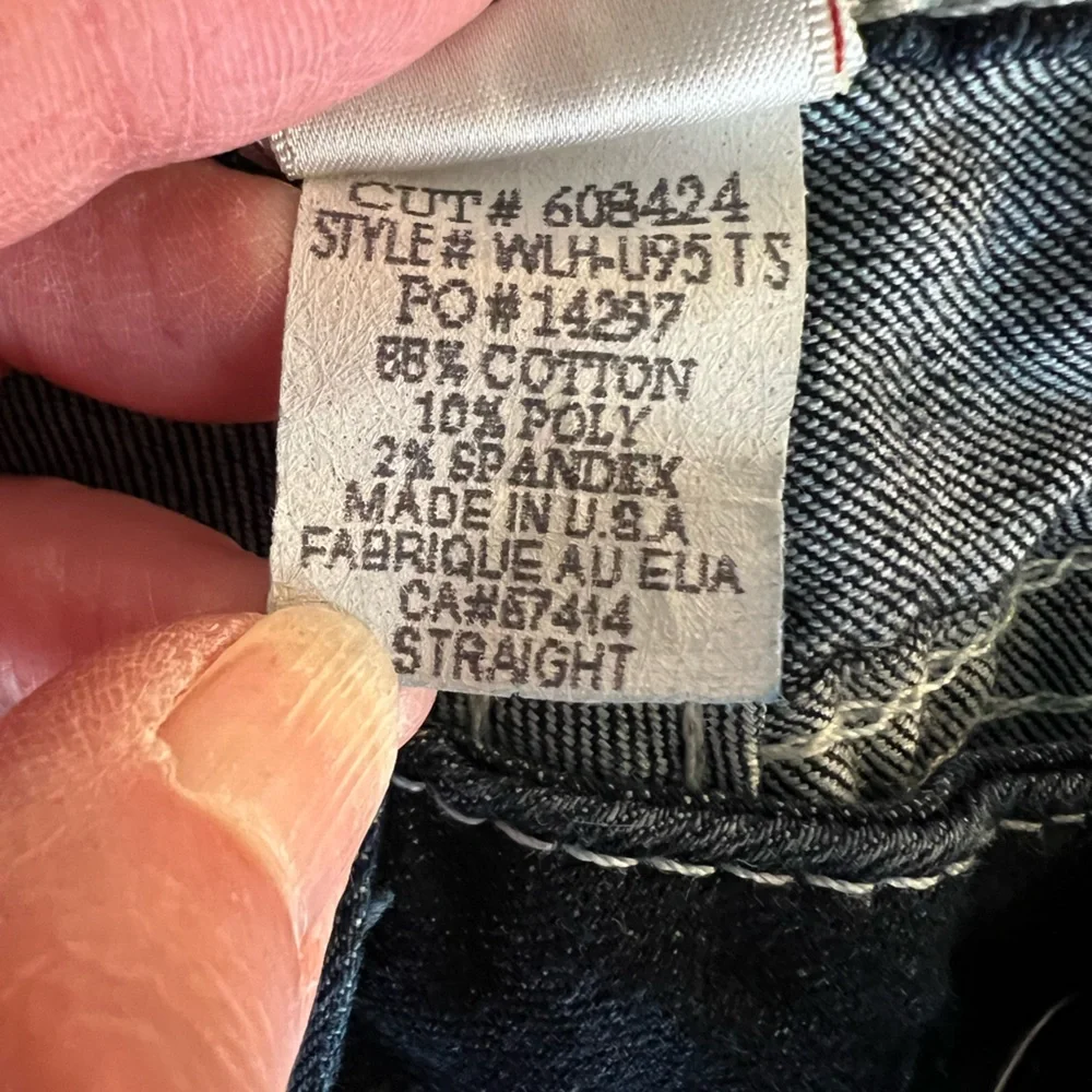 TRUE RELIGION NWOT‎ STRAIGHT LEG DARK BLUE JEANS COMFY STRETCH